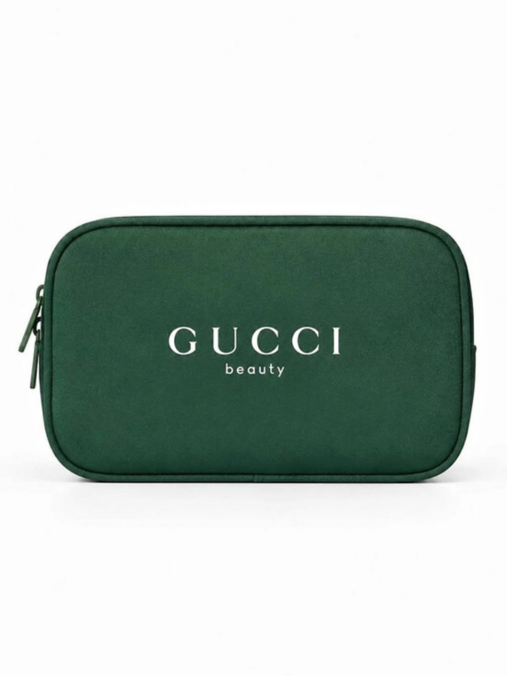 Gucci Beauty Green Cosmetic Makeup Bag Pouch